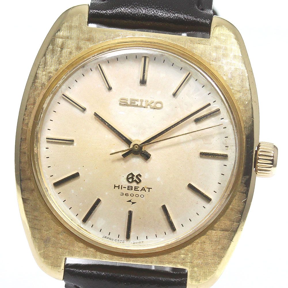 セイコー SEIKO 4520-8010 グランドセイコー K18YG cal.4520A 手巻き メンズ_778681 - メルカリ