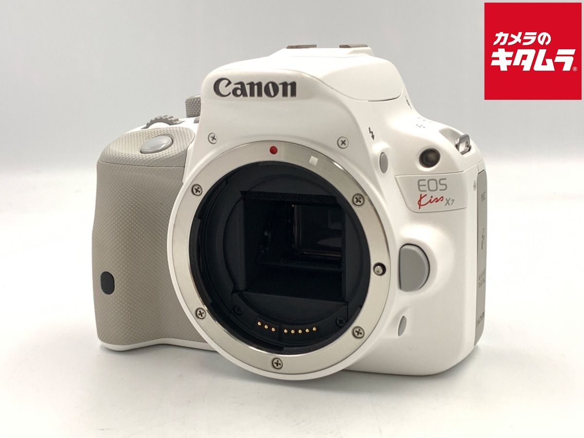 中古】 【並品】 キヤノン EOS kiss X7 ボディ ホワイト - メルカリ