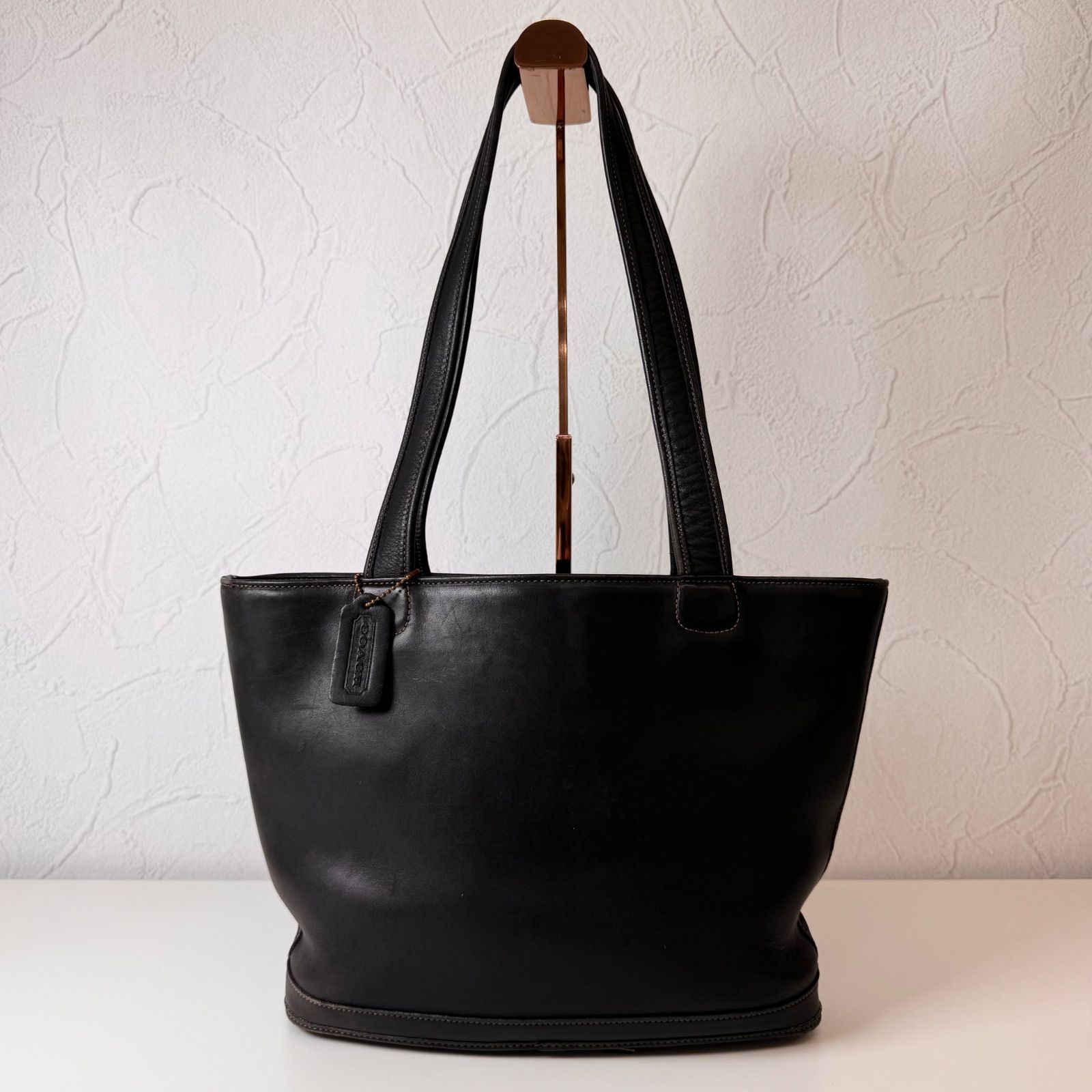 ✨Cランク COACH オールドコーチ トートバッグ bag グラブタンレザー 