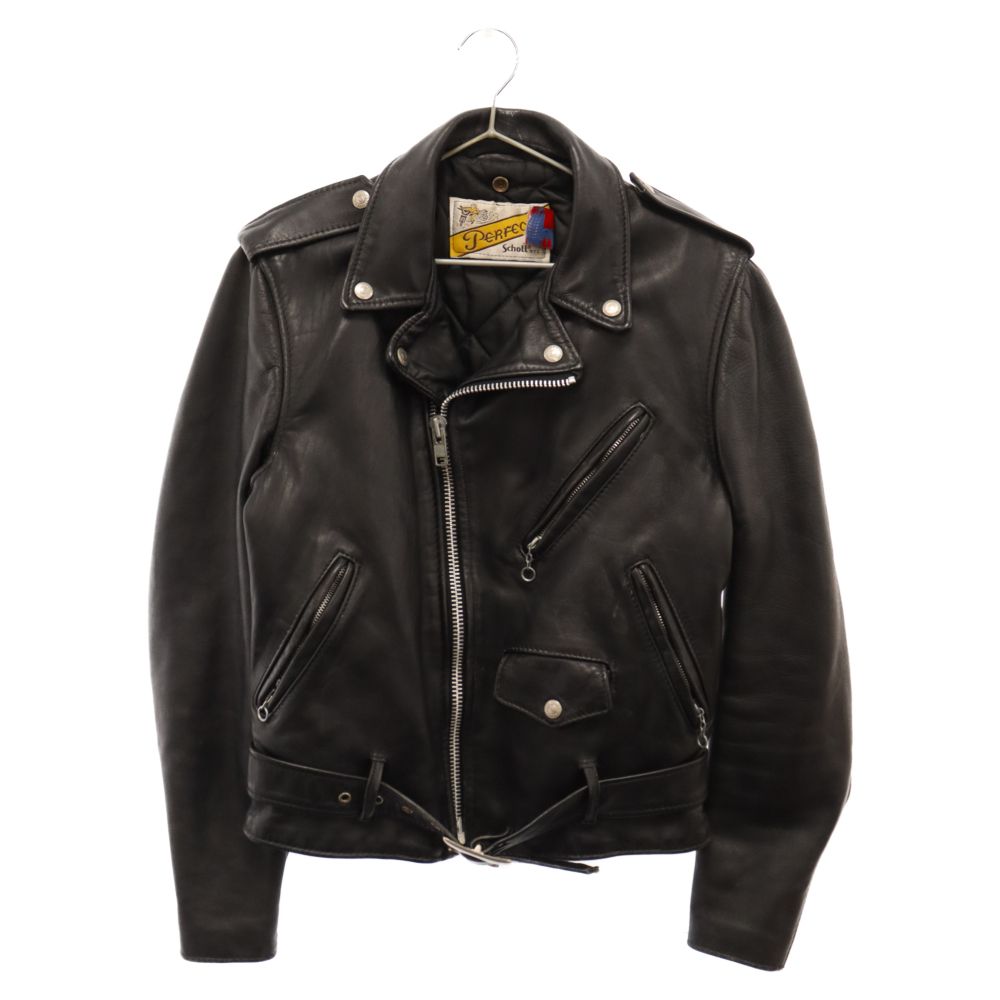 90s Schott 618 ダブルライダース 38 ブラック Schott N.Y.C ショット SCHOTT 618 ダブルライダース ブラック