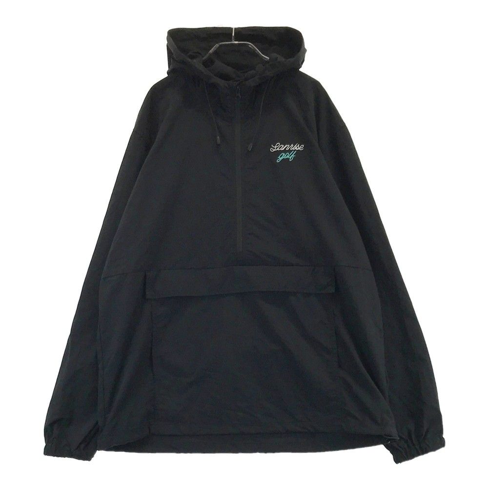 サイズ XL SANRISE サンライズ ハーフジップパーカー ブラック系 240101449477 ゴルフウェア メンズ ストスト