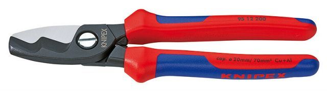 クニペックス KNIPEX ケーブルカッター 200mmコンフォートハンドル9512-200