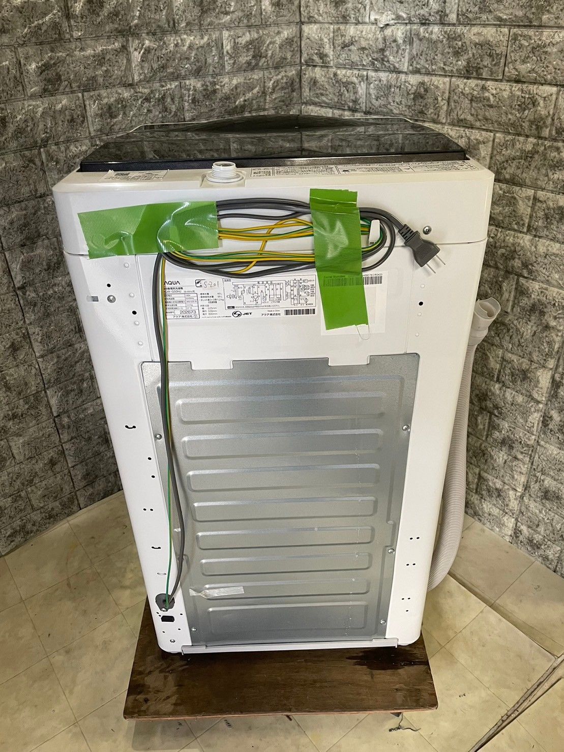 全国送料無料☆3か月保障付き☆洗濯機☆アクア☆2019年☆5㎏☆AQW