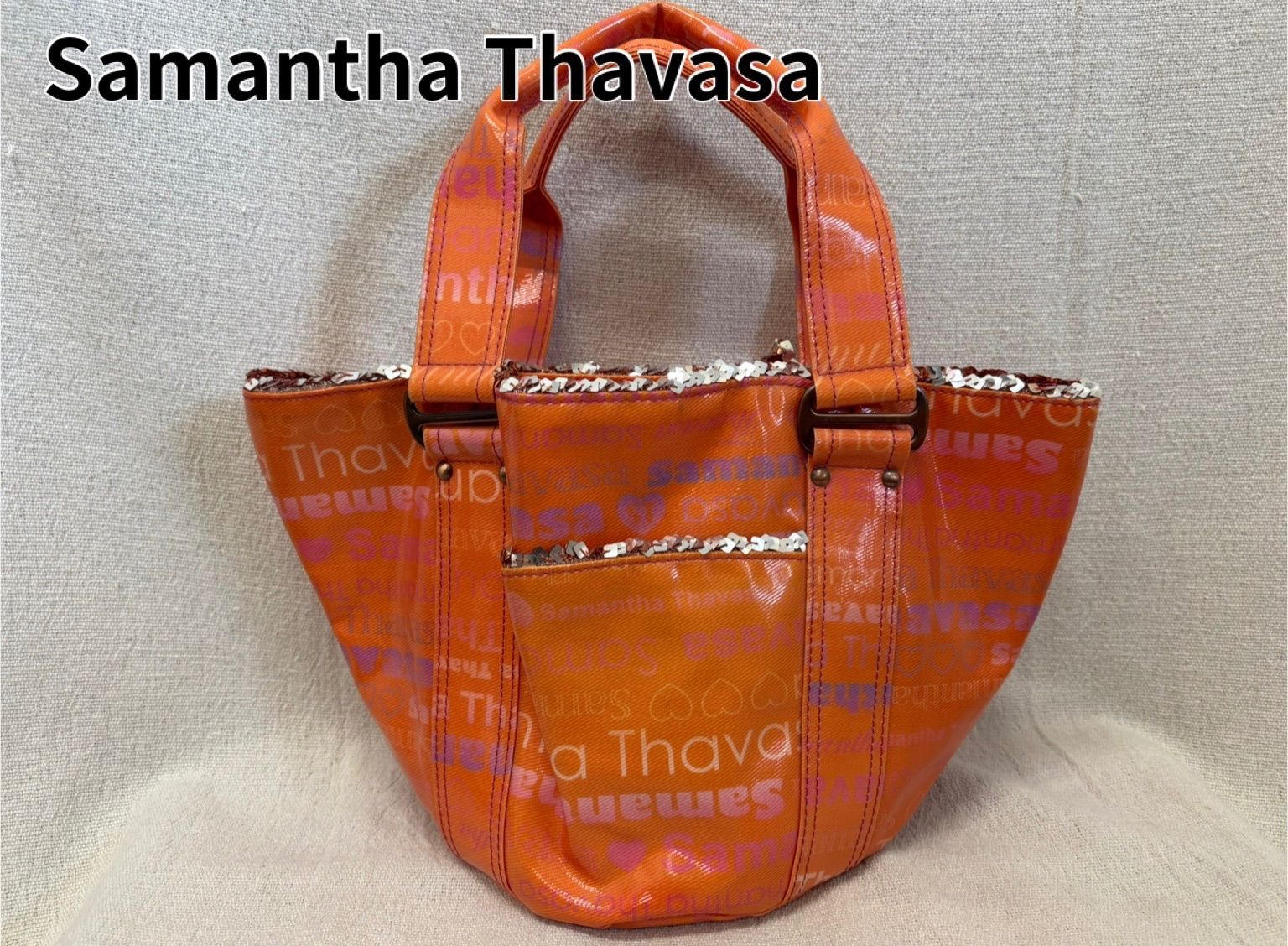 美品】 I9 Samantha Thavasa/サマンサタバサ トートバッグ