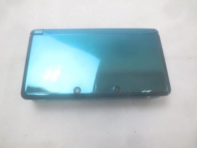 品 ゲーム ニンテンドー3DS 本体 CTR-001 アクアブルー 動作品 タッチペン付き