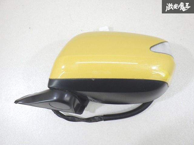 【中古良品 保証付き】 ホンダ 純正 GE7 フィット 2007年 ドアミラー 電動格納 ウインカー Y66P 9ピン 片側のみ GE6 GE8 GE9 棚13-2