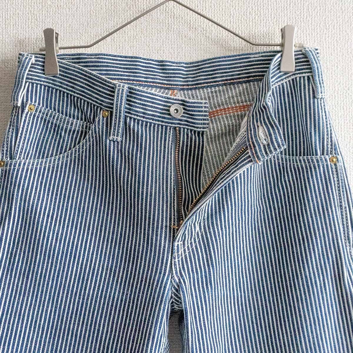 IRON HEART ヒッコリーパンツ　W32 美品　アイアンハート ペインター IRON HEART ヒッコリーパンツW32 美品アイアンハート ペインター