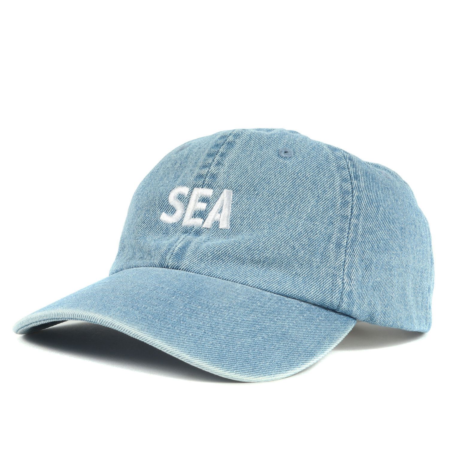 美品 WIND AND SEA ウィンダンシー キャップ ウォッシュド デニム 6