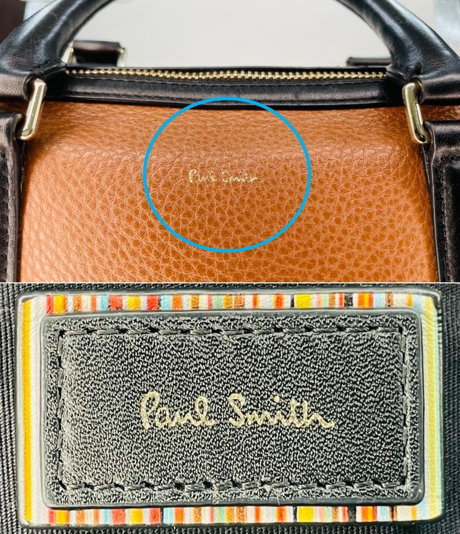 Paul Smith ショルダーバッグ ハンドバッグ R17270 ブラウン