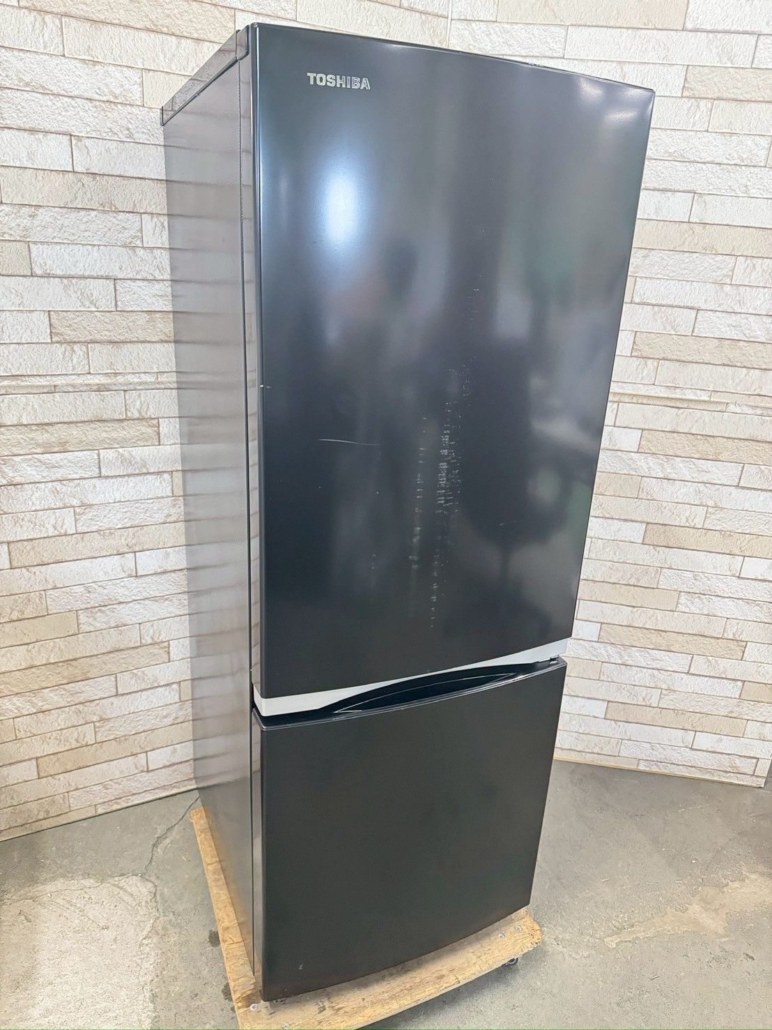 大阪送料無料★3か月保障付き★2021年★GR-S15BS(K)★SR-81 大阪送料無料☆3か月保障付き☆冷蔵庫☆東芝☆2ドア☆2021年☆GR-S15BS