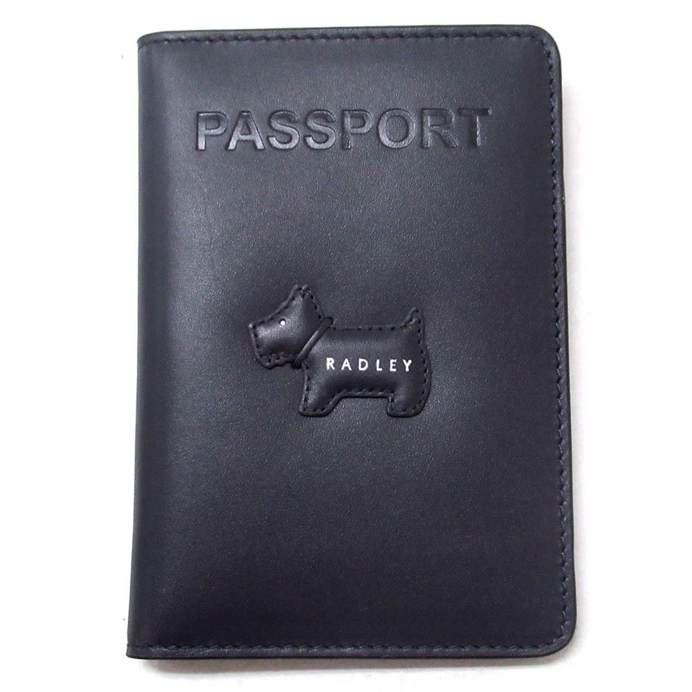 ♥ RADLEY LONDON ラドリーロンドン パスポート ケース スコティッシュテリア ヘリテージレザー パスポートケース S9485401 INK