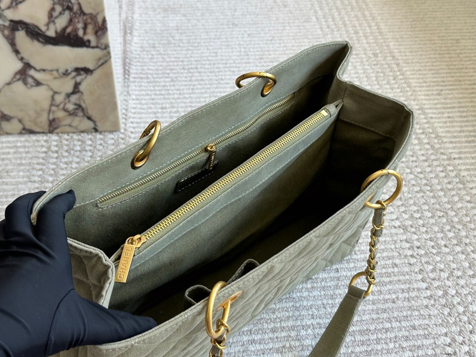今日特価】Chanel 2way Tote Bag / シャネル ツーウェイ トート
