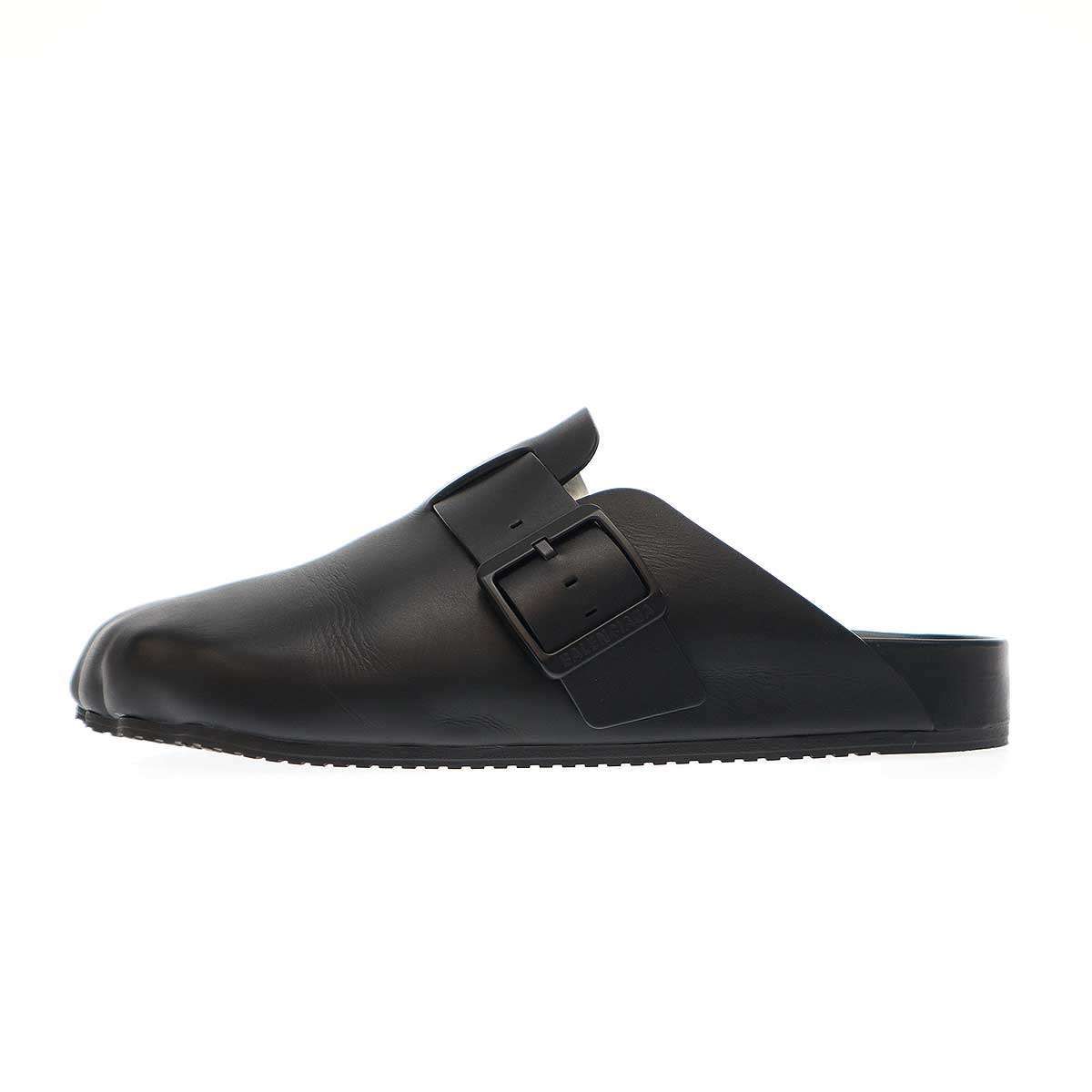 バレンシアガ フィン型デザイン ブラックサンダル42 バレンシアガ フィン型デザイン ブラックサンダル42 BALENCIAGA