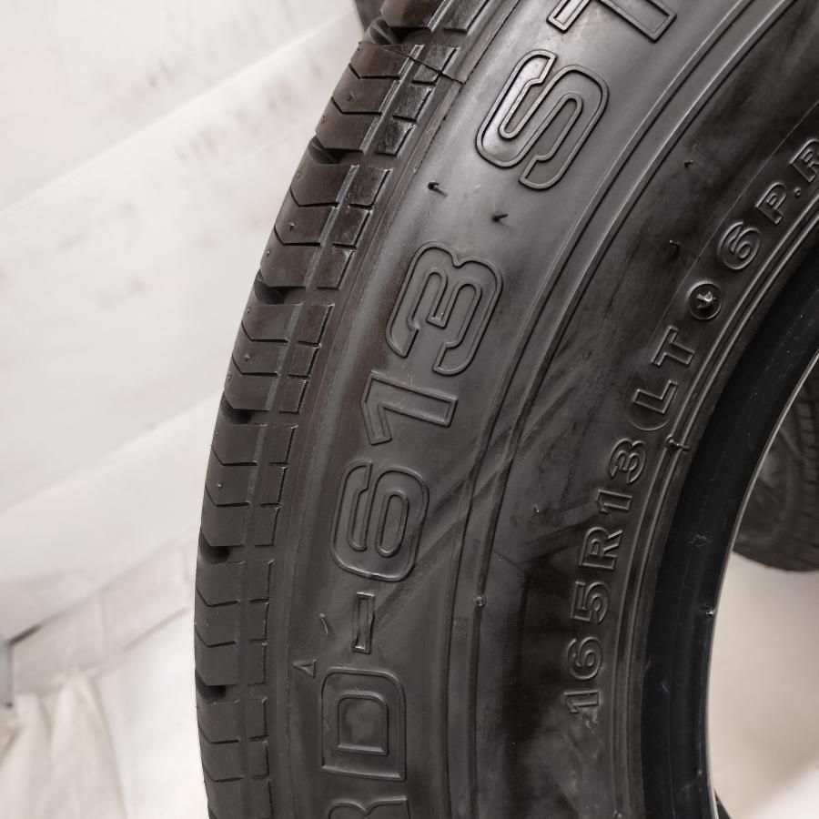 訳アリ特価！ ノーマルタイヤ 2本＞ 165R13 6PR LT ブリヂストン RD