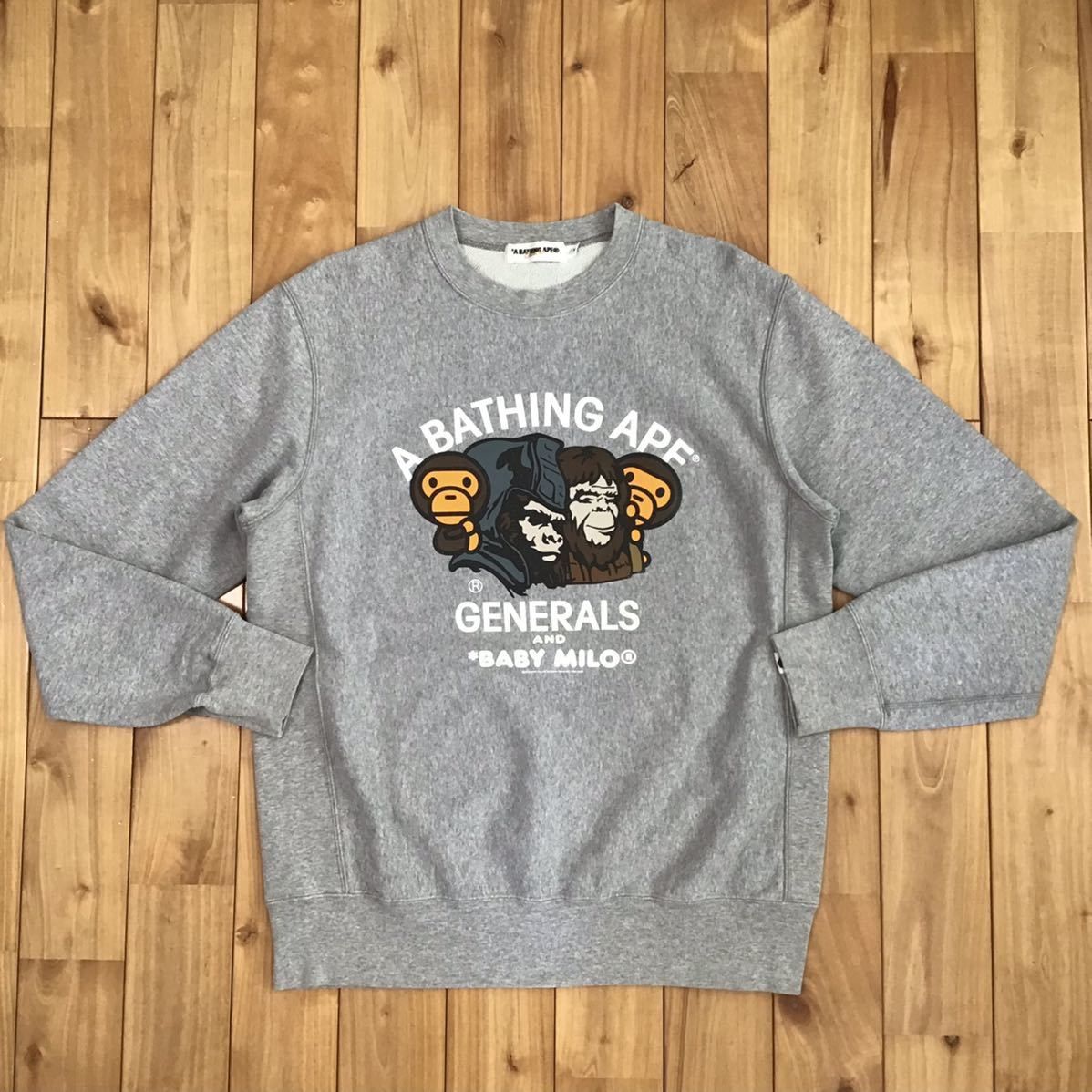 BAPE general milo スウェット ベイプ マイロ ape エイプ - メルカリ