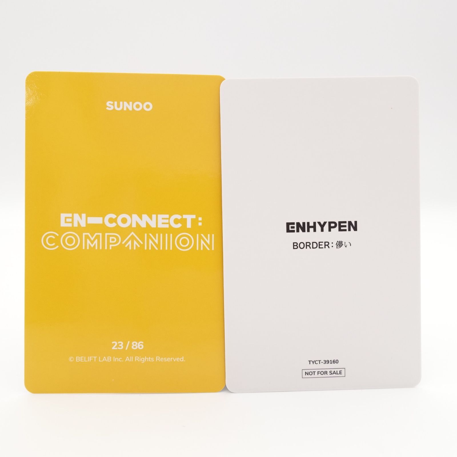 ENHYPEN ソヌ EN-CONNECT：COMPANION 儚い トレカ フォト カード 