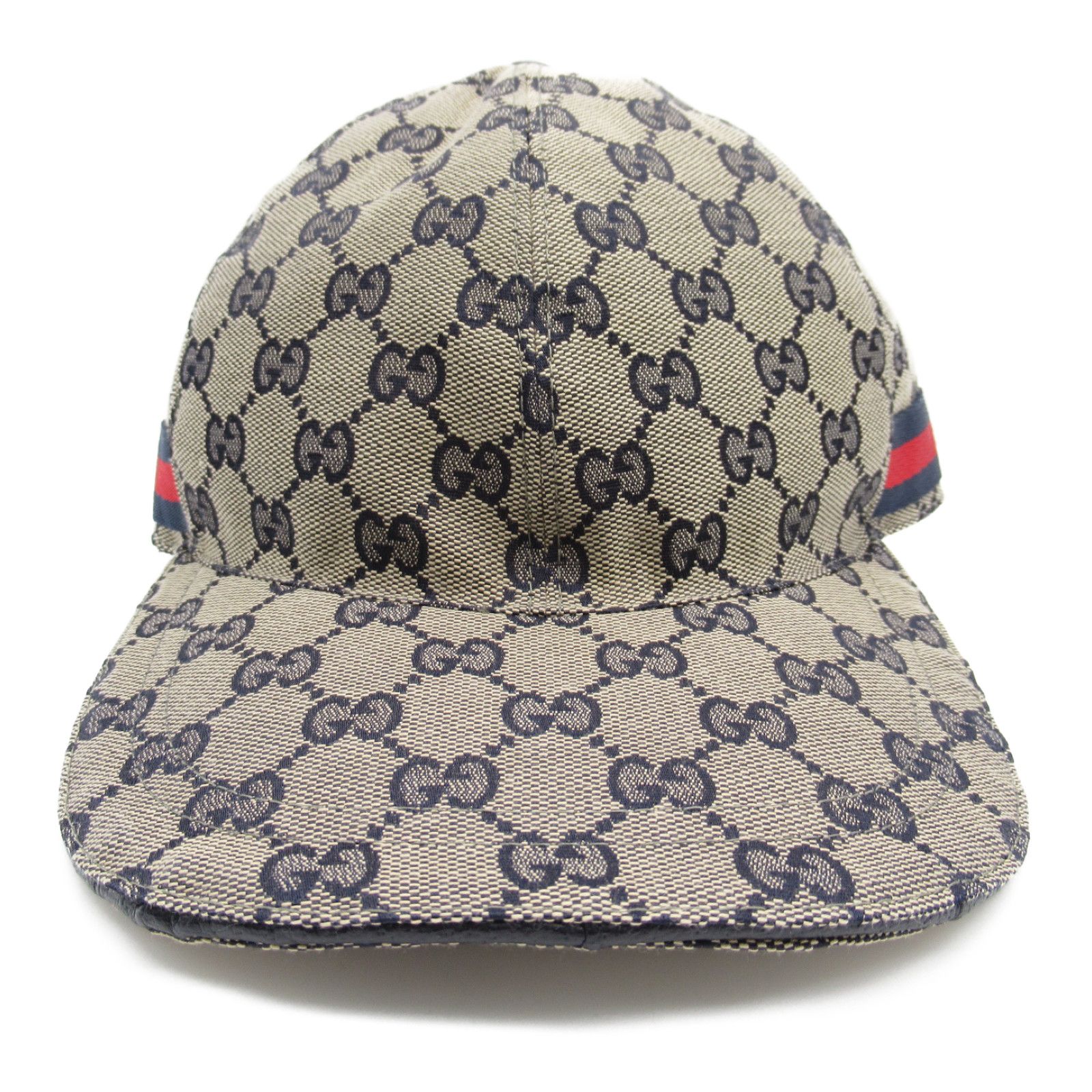 グッチ GUCCI キャップ ベースボールキャップ 6968454HAQQ4068L ベージュ|ブルー GGキャンバス ベースボールキャップ ユニセックス