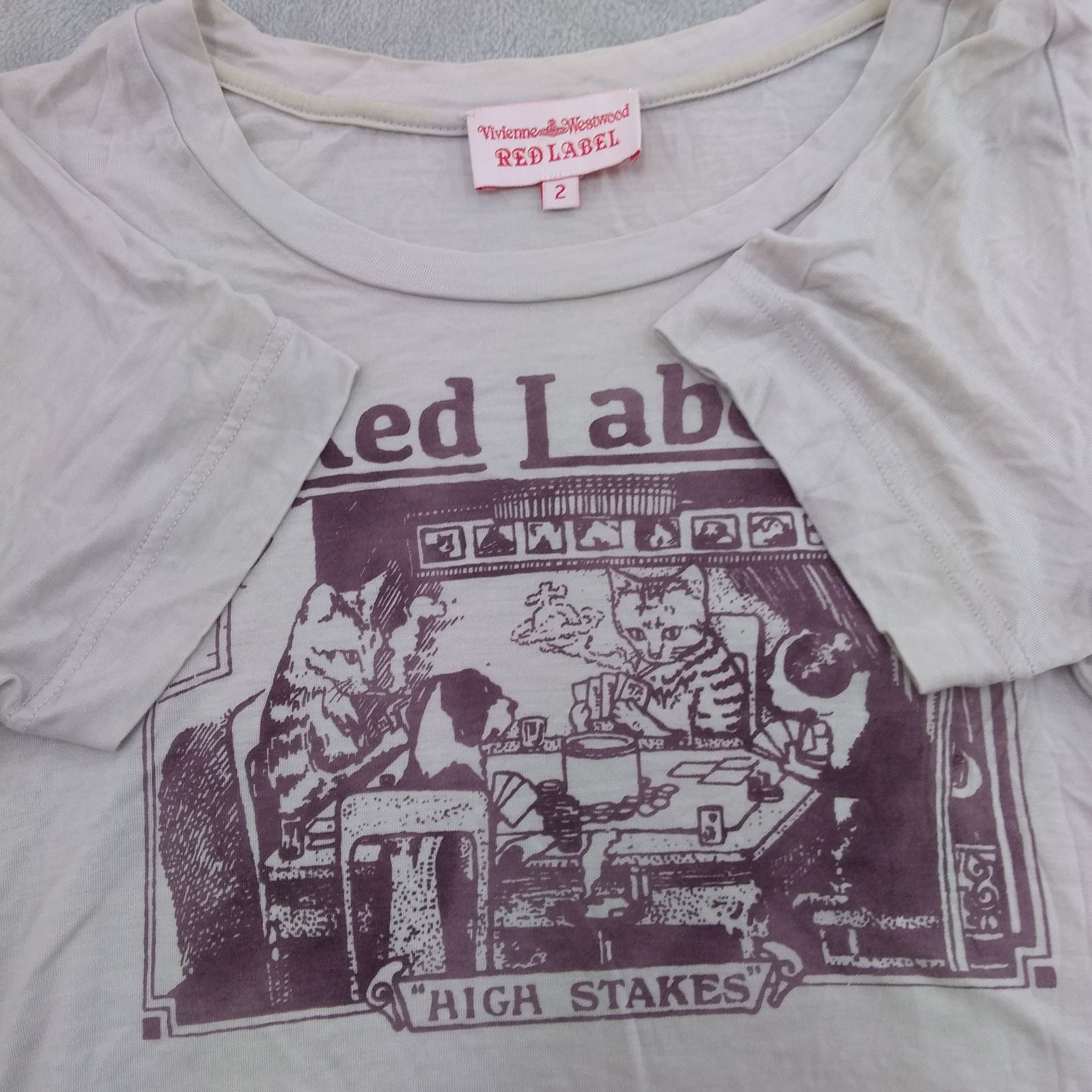 Vivienne Westwood  RED LABEL 半袖シャツ サイズ2 vivienne westwood 赤 半袖 シャツ red label - メルカリ