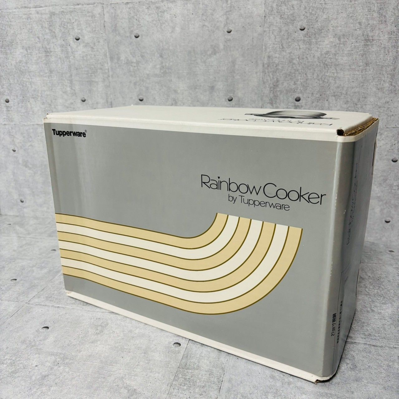 未開封品 Rainbow Cooker by Tupperware 21cm 寸胴鍋 レインボー