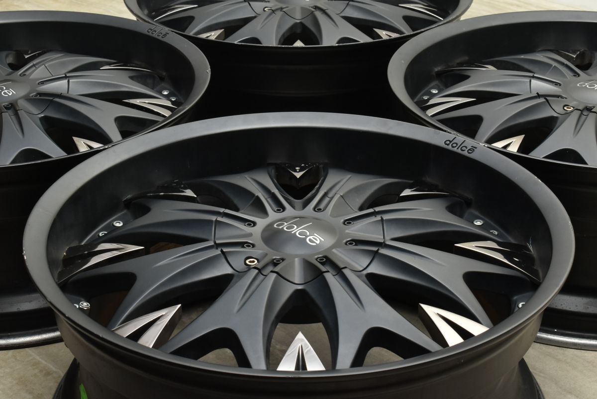 人気ホイール】ドルチェ Dolce DC2 20in 8.5J +43 PCD114.3 4本セット