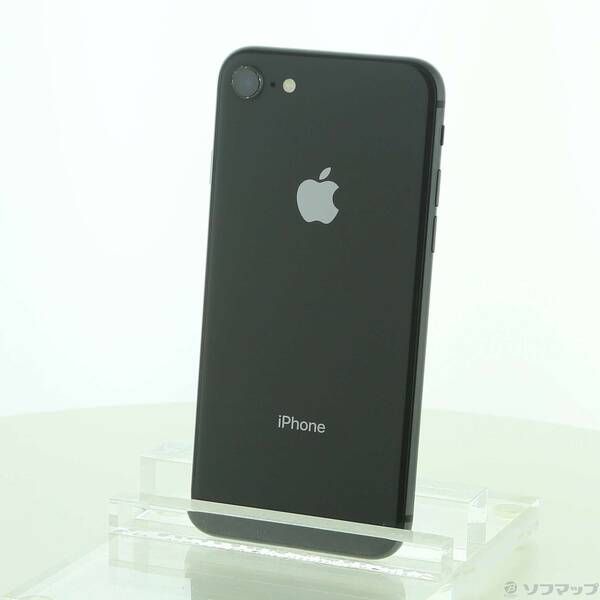 iPhone8 64GB シムフリー MQ782J/A 中古品〕 iPhone8 64GB スペースグレイ MQ782J／A SIMフリー