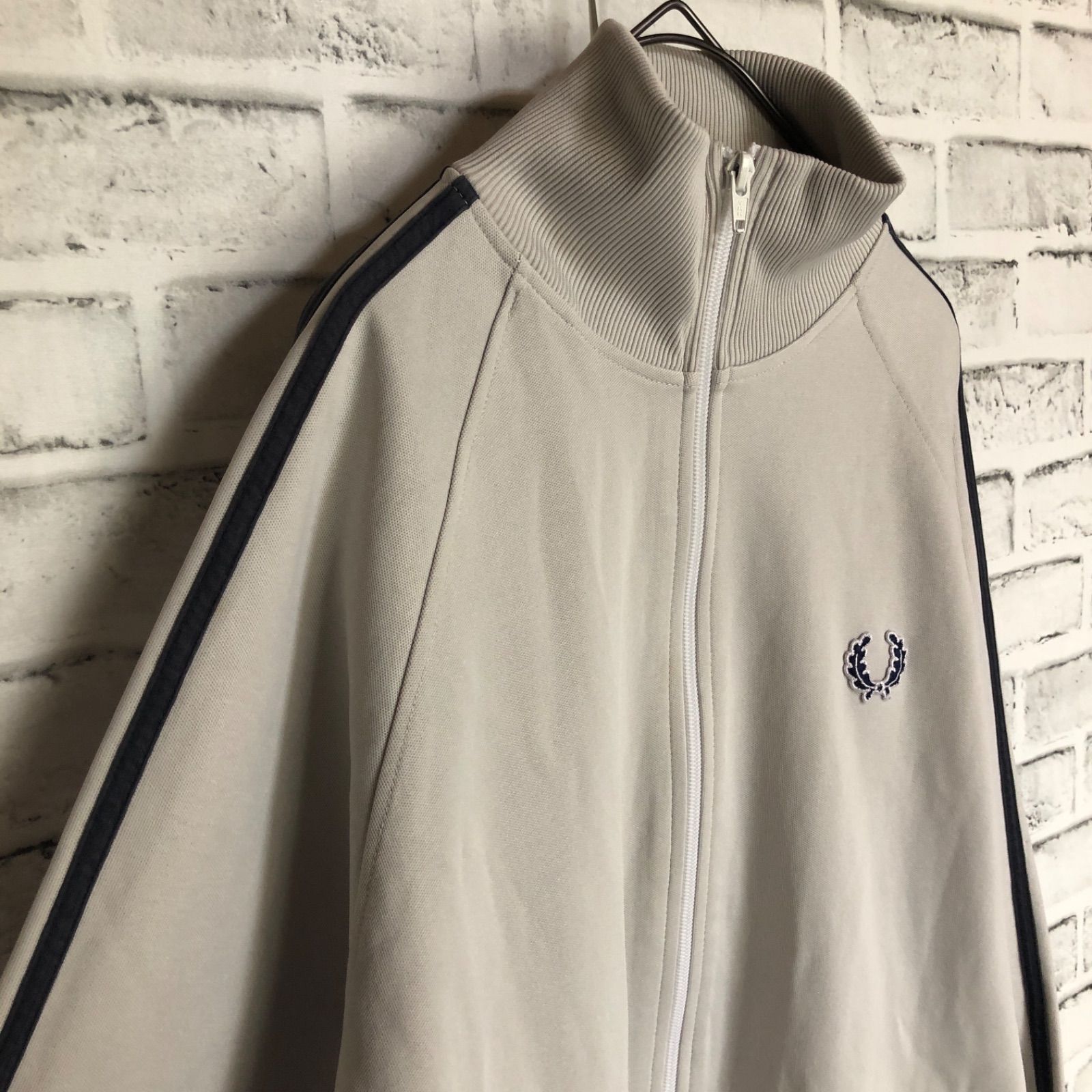 90s⭐️Fred Perry トラックジャケット/ジャージ S 刺繍月桂樹 vintage 