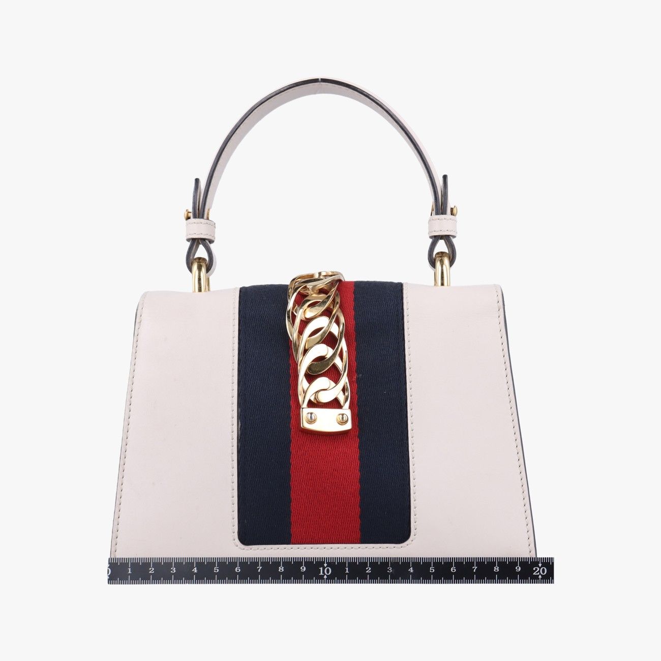 グッチGucciシルヴィホワイトレザー470270H023363966 - メルカリ