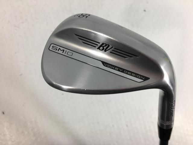 【中古ゴルフクラブ】タイトリスト ボーケイ ウェッジ スピンミルド SM10 (ツアークロム)56.10S(日本仕様) オリジナルスチール SW【14日間返品OK】