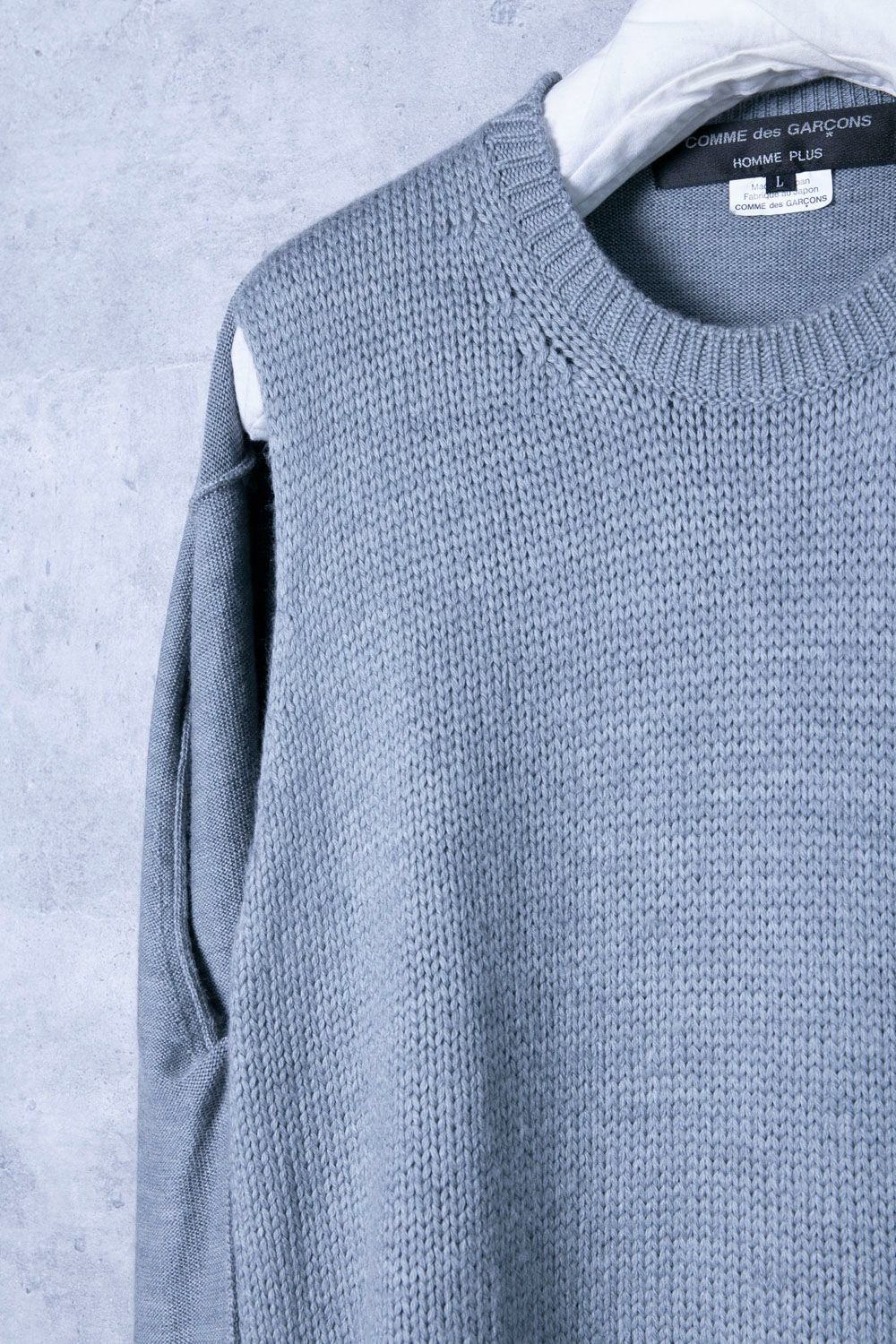 COMME des GARCONS HOMME PLUS ロングレイヤードニット - メルカリ
