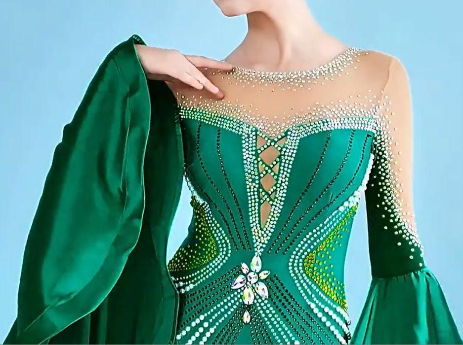 オーダーメイド　社交ダンス衣装　フロート スタンダードドレス 色変更可 オーダーメイド 社交ダンス衣装 スタンダードドレス 色変更可 社交