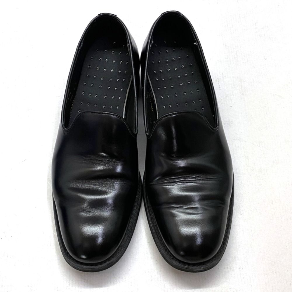 03w17933【箱付き】サンダース/SANDERS Albert Slipper Black Leather