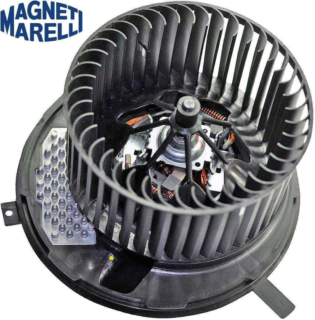 【M’s】 VW イオス 1F ザ・ビートル 5C パサート 3C MARELLI ブロアモーター ブロワモーター (レジスター付) 純正OEM パーツ 部品 ブロアーモーター ブロワーモーター フォルクスワーゲン 1K2820015H 1