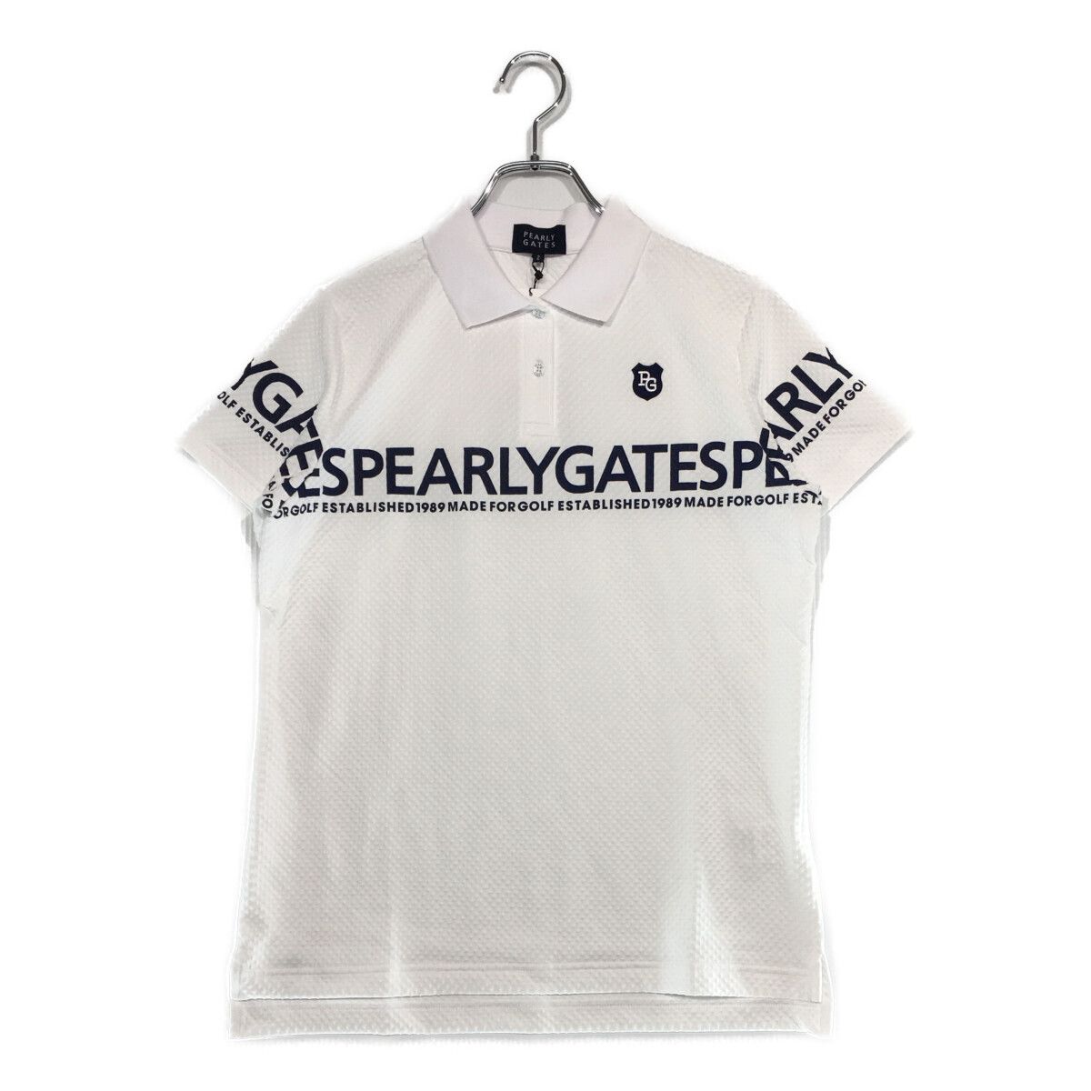パーリーゲイツ ポロシャツ　白 PEARLY GATES パーリーゲイツ ×くまモン×CALLAWAY 半袖