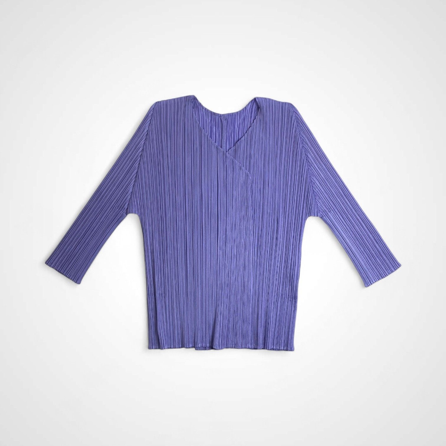 PLEATS PLEASE プリーツプリーズ プリーツ トッパー カーディガン ラベンダー SIZE 3