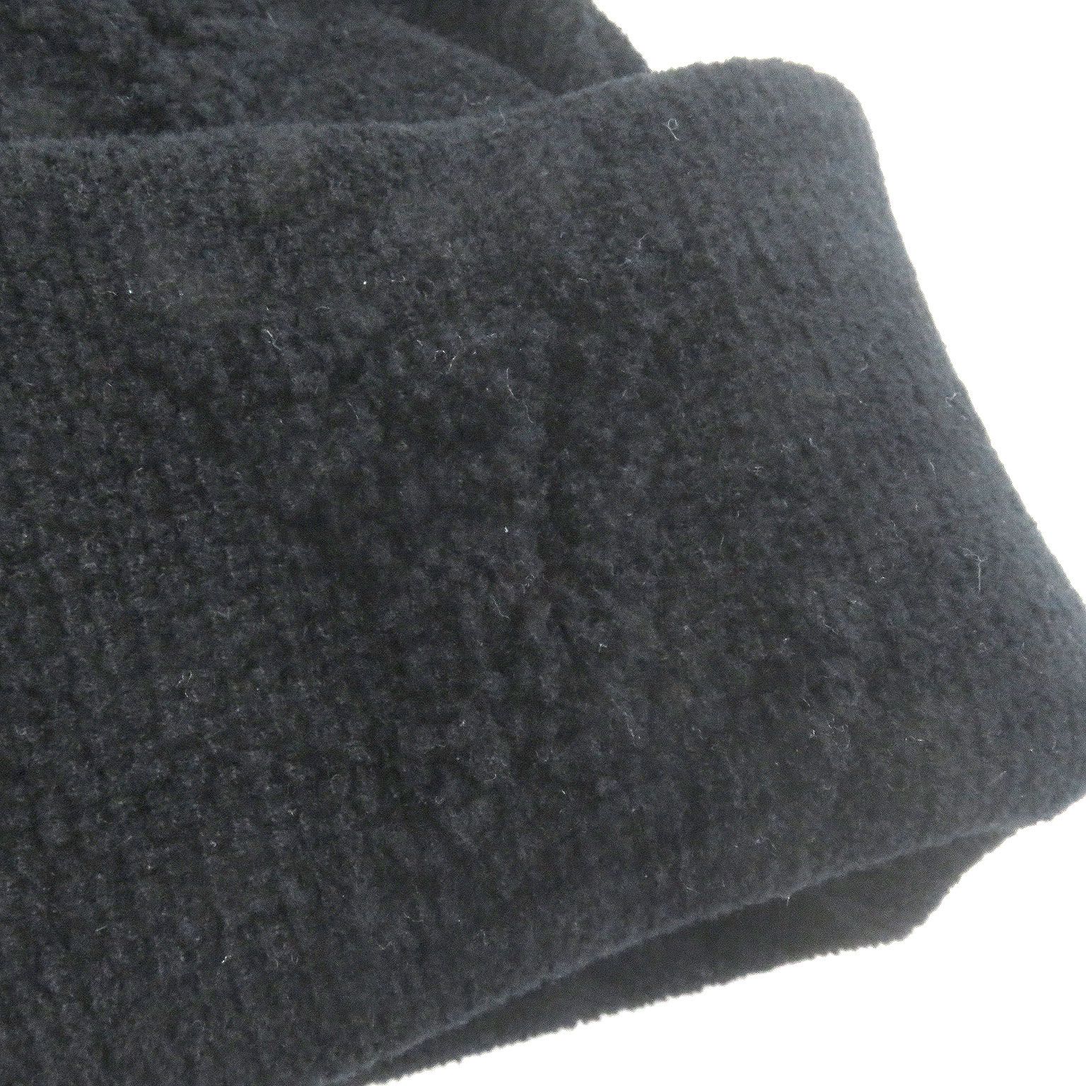 Louis Vuitton ブラックニット帽ビーニー2024年