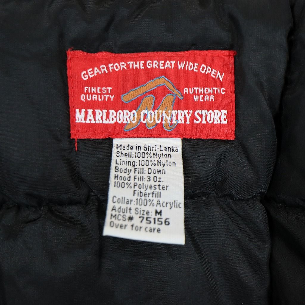 SALE/ 90年代 MARLBORO COUNTRY STORE マルボロ ダウンジャケット 防寒