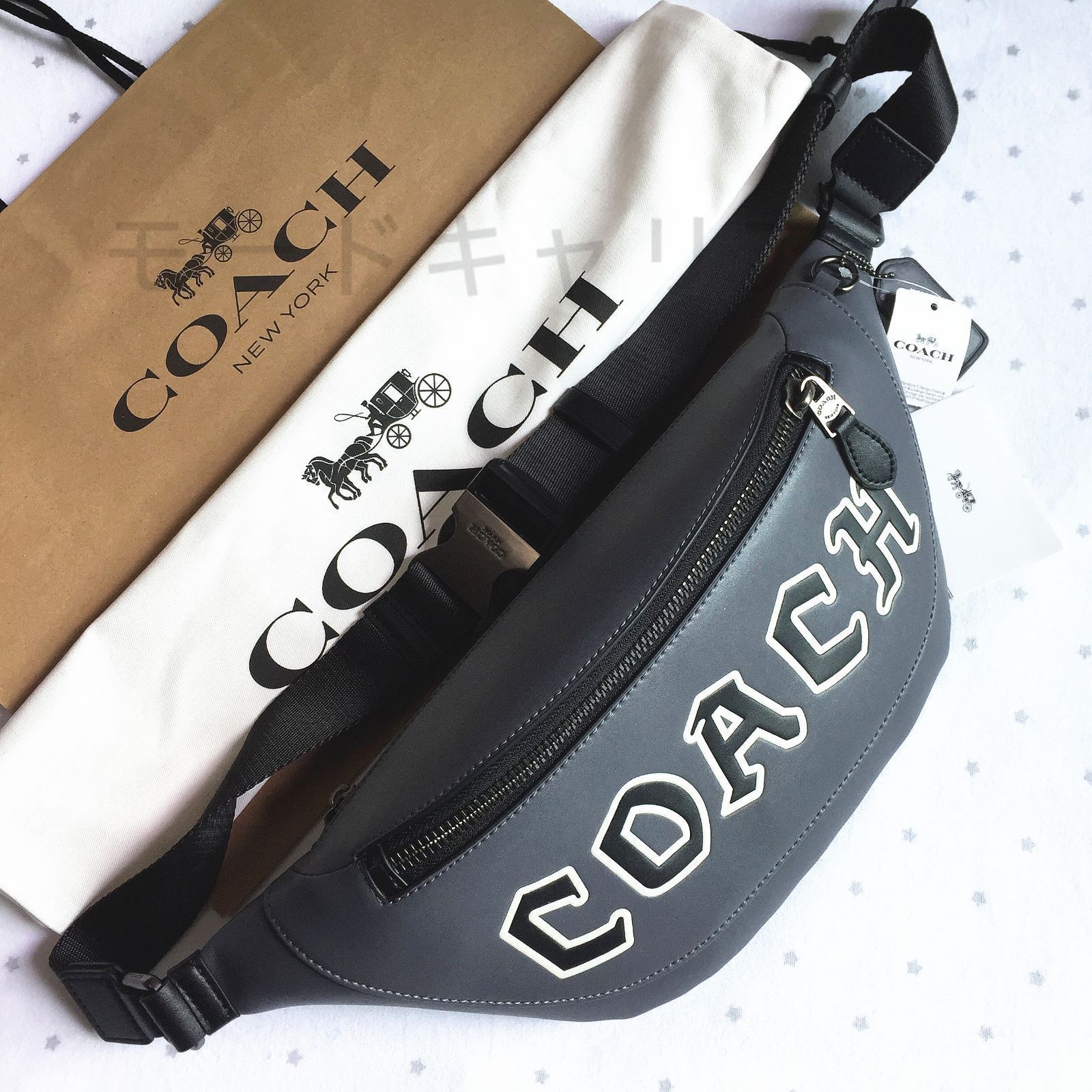 COACH コーチバッグ F76925 ボディーバッグ ベルトバッグ ウエストバッグ 斜めがけバッグ メンズ アウトレット品 新品未使用 - メルカリ