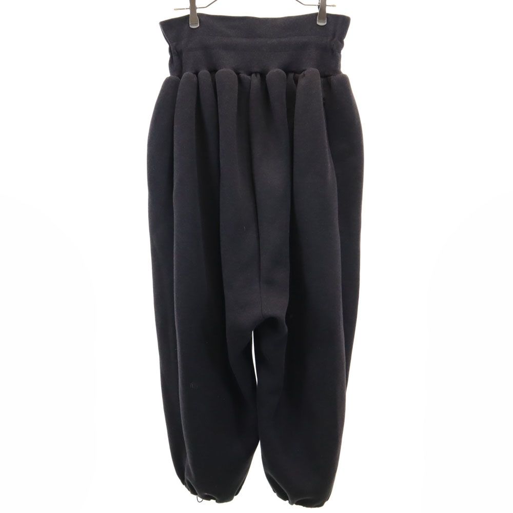 黒 サルエルパンツ FUMITO GANRYU ナイロン FUMITO GANRYU フミトガンリュウ ミクスチャー サルエル テックパンツ