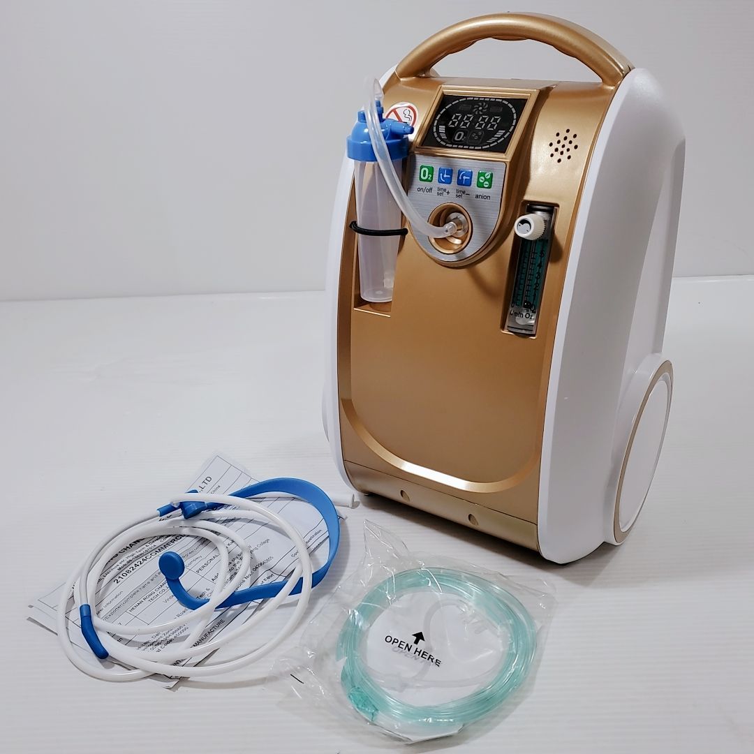HACENOR 家庭用 旅行用 ポータブルバッテリー 酸素 濃縮器 POC-05 