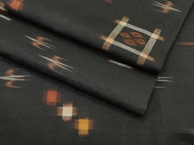 平和屋着物■極上　国指定重要無形文化財　本場久米島紬　手織　逸品　CZAA2863s5 平和屋着物□極上 国指定重要無形文化財 本場久米島紬 手織 逸品