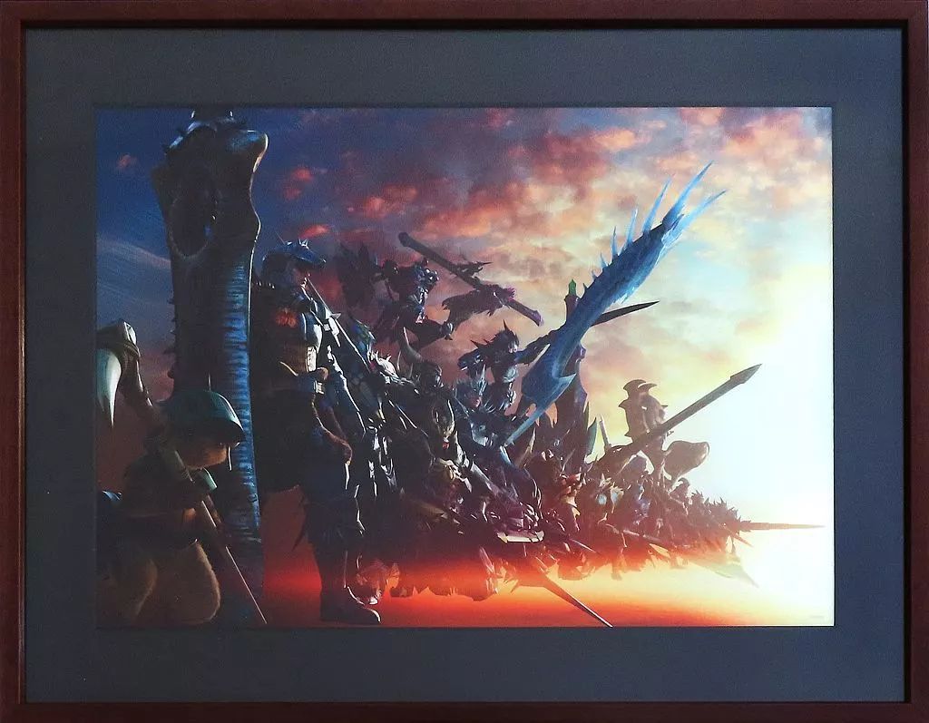 MONSTER HUNTER 20周年額装アート ハンターエディション MONSTER HUNTER 20周年額装アート ハンターエディション（SH