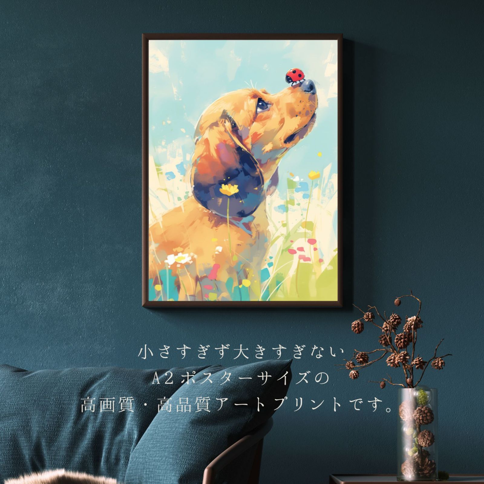 犬の絵