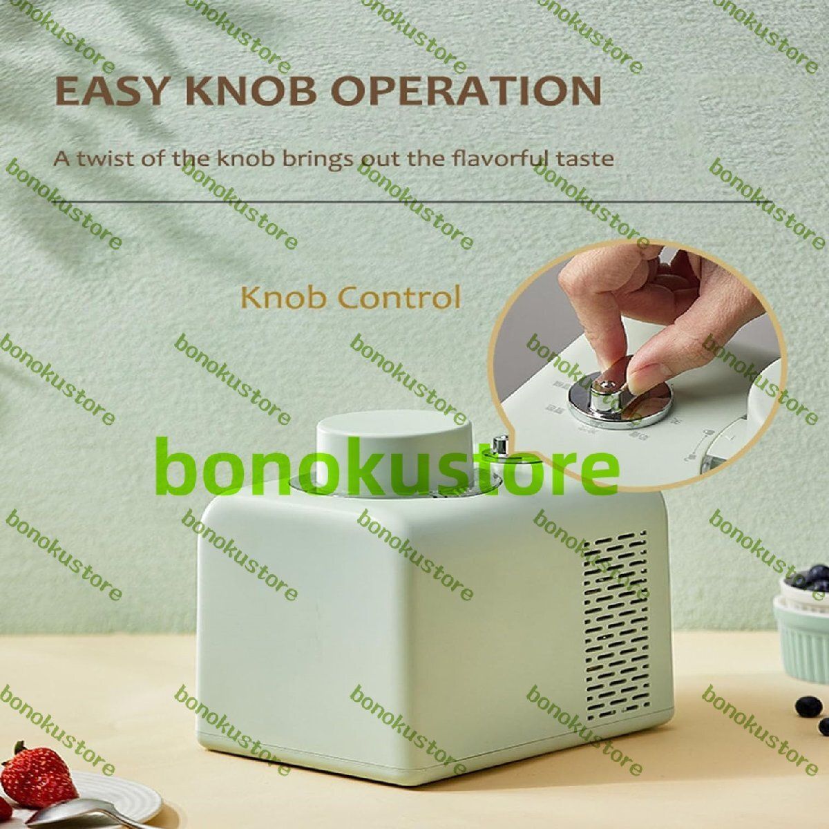 500ml自動アイスクリームマシン アイスクリームメーカー 4つのモードを備えたアイスクリームメーカー 取り外し なパドル WWW_KANDAIZUMI_COM