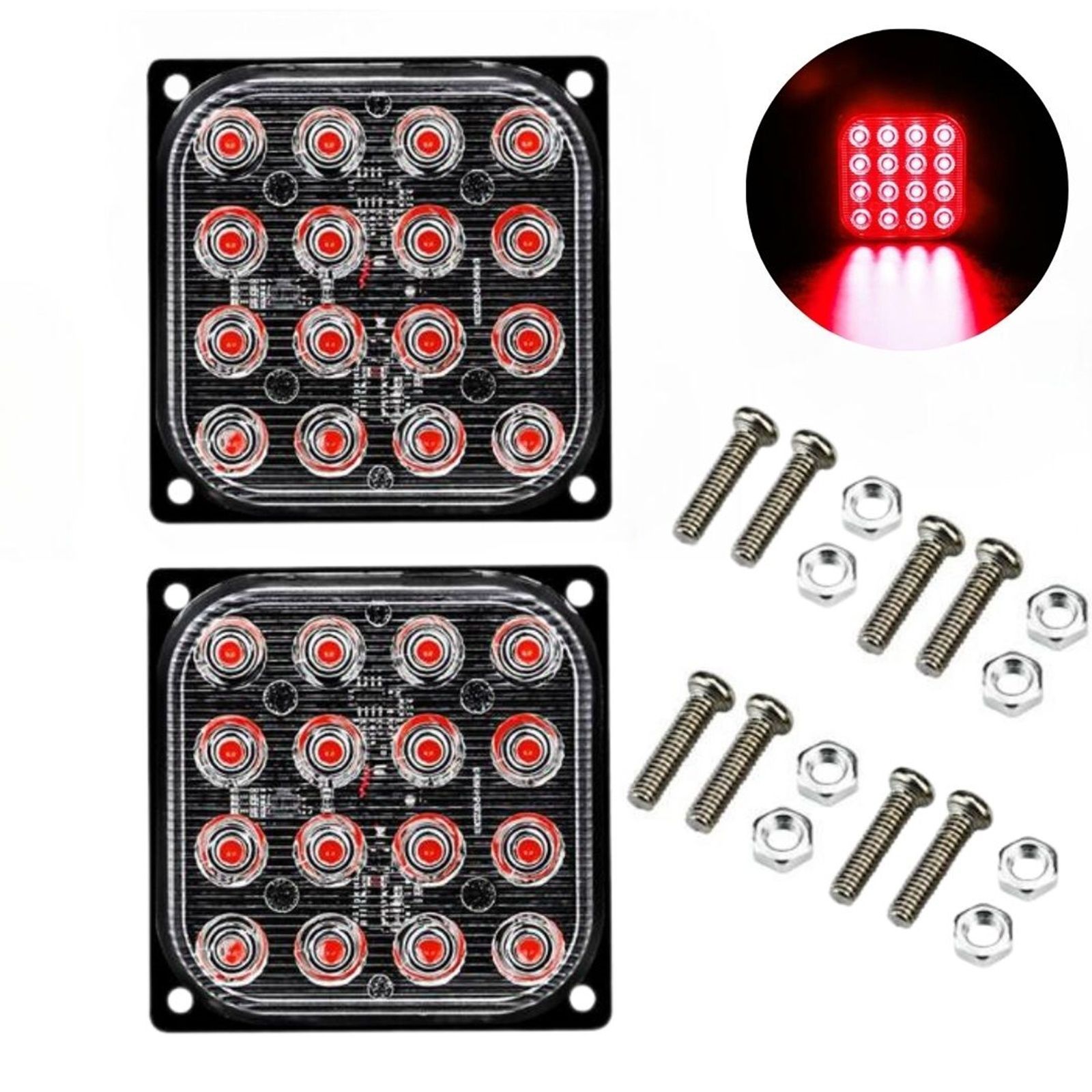 未使用品】ストロボライト デイライト 12v 24V ライト ワーク 未使用品】ストロボライト デイライト 12v 24V ライト ワーク