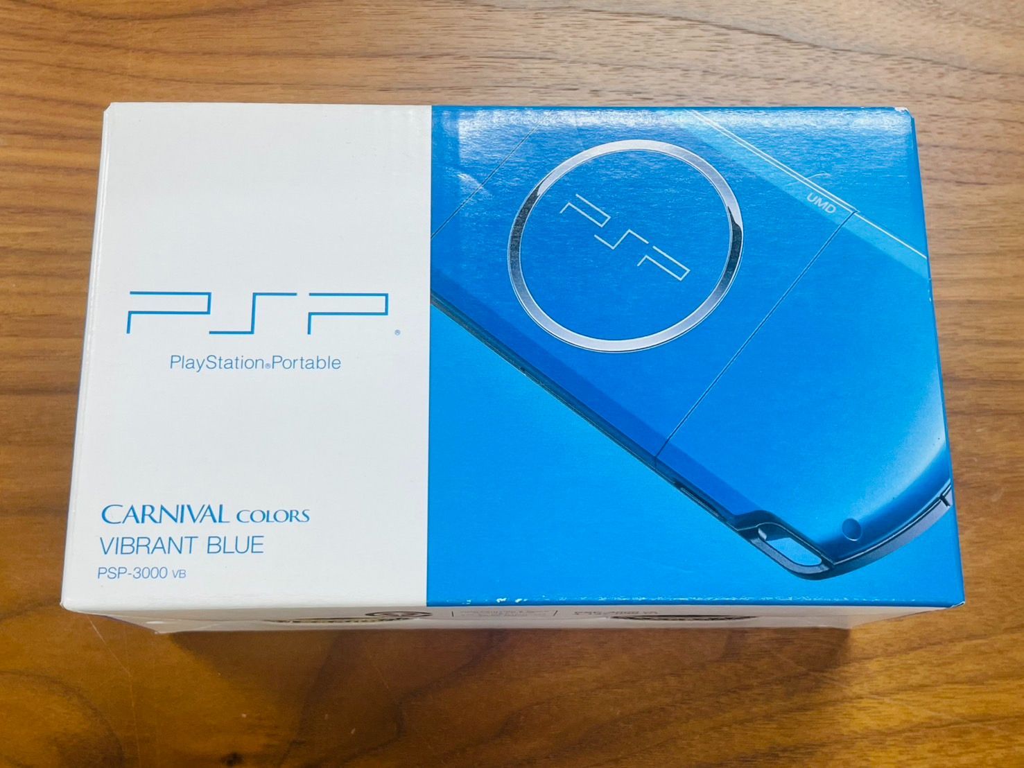 PSP(箱付き） Sony PlayStation Portable PSP-3000 ブルー/Blue 動作確認済み