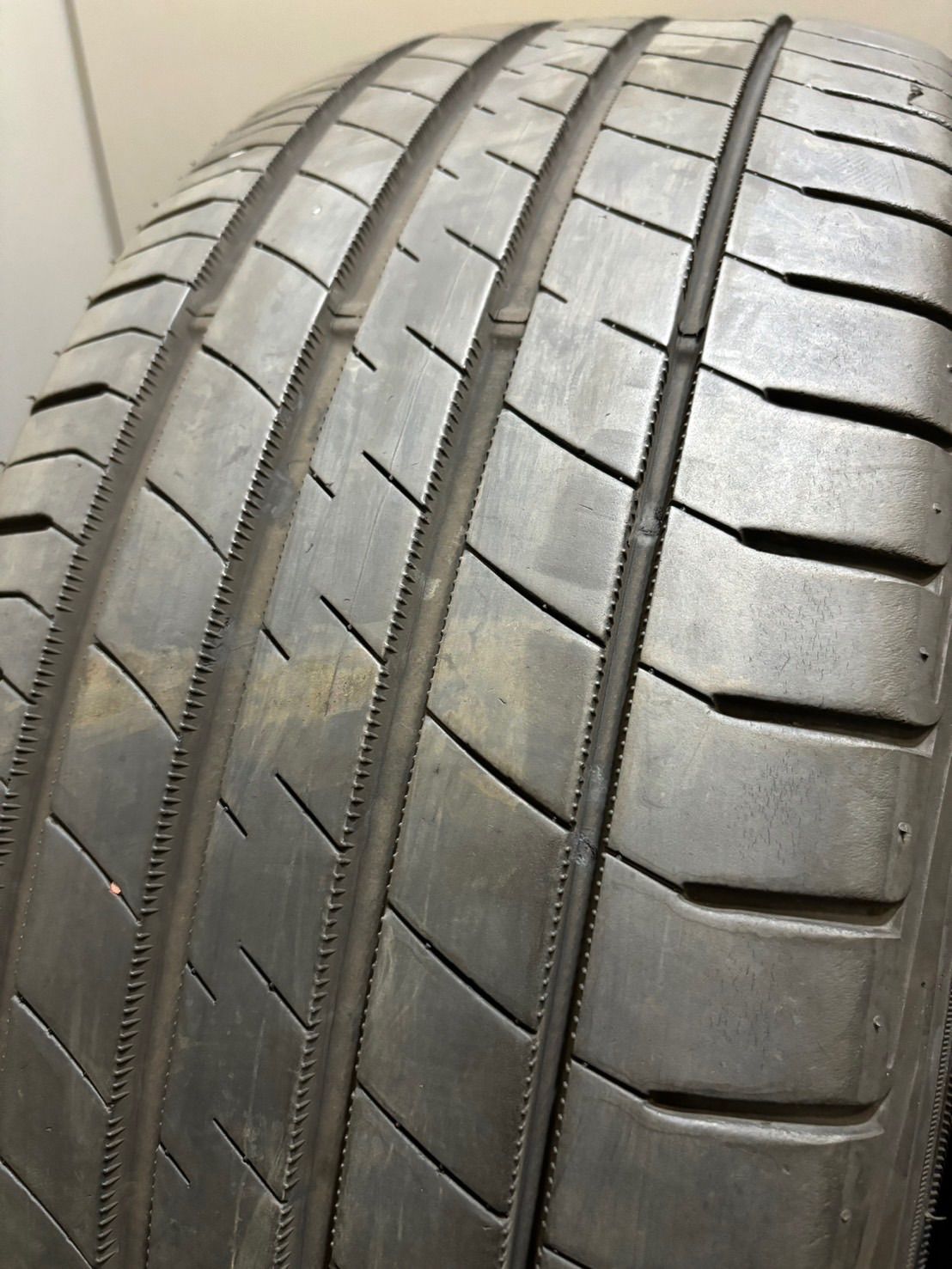 ★225/55R17 DUNLOP/LE MANSⅤ 18年製 夏タイヤ 4本 ダンロップ セルシオ スカイライン XV (2-F850)