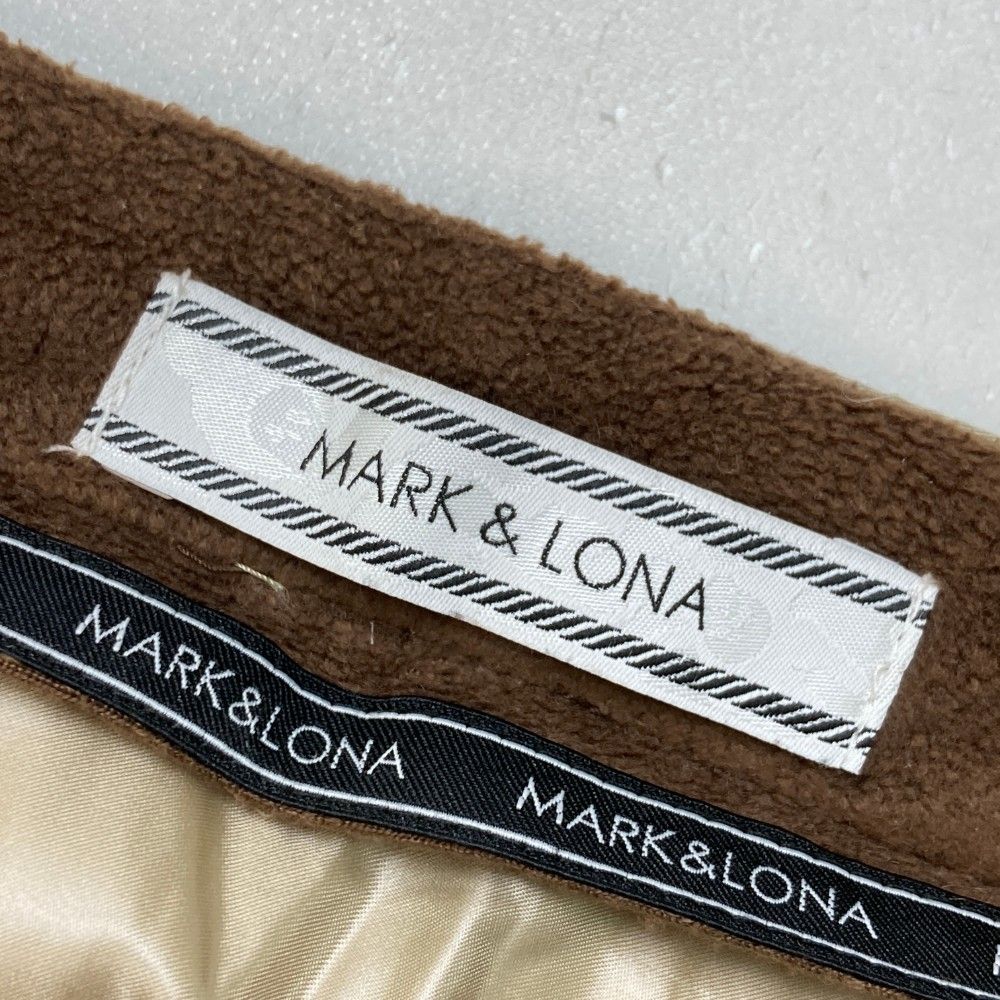 サイズ：M MARK&LONA マークアンドロナ ジップ ダウンスカート