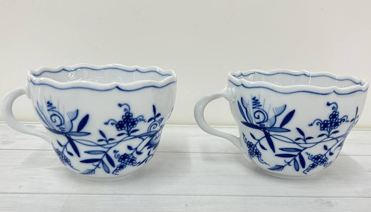 MEISSEN カップ ソーサー 2客 ブルーオニオン マイセン 食器