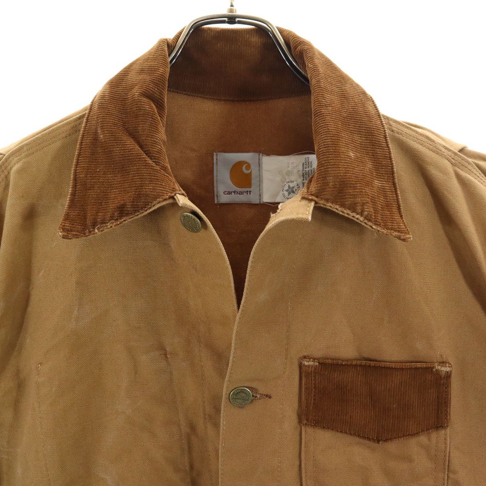 Carhartt カーハート　コーデュロイ カバーオール ブラウン　L Carhartt(カーハート) / ダック地/コーデュロイ切替