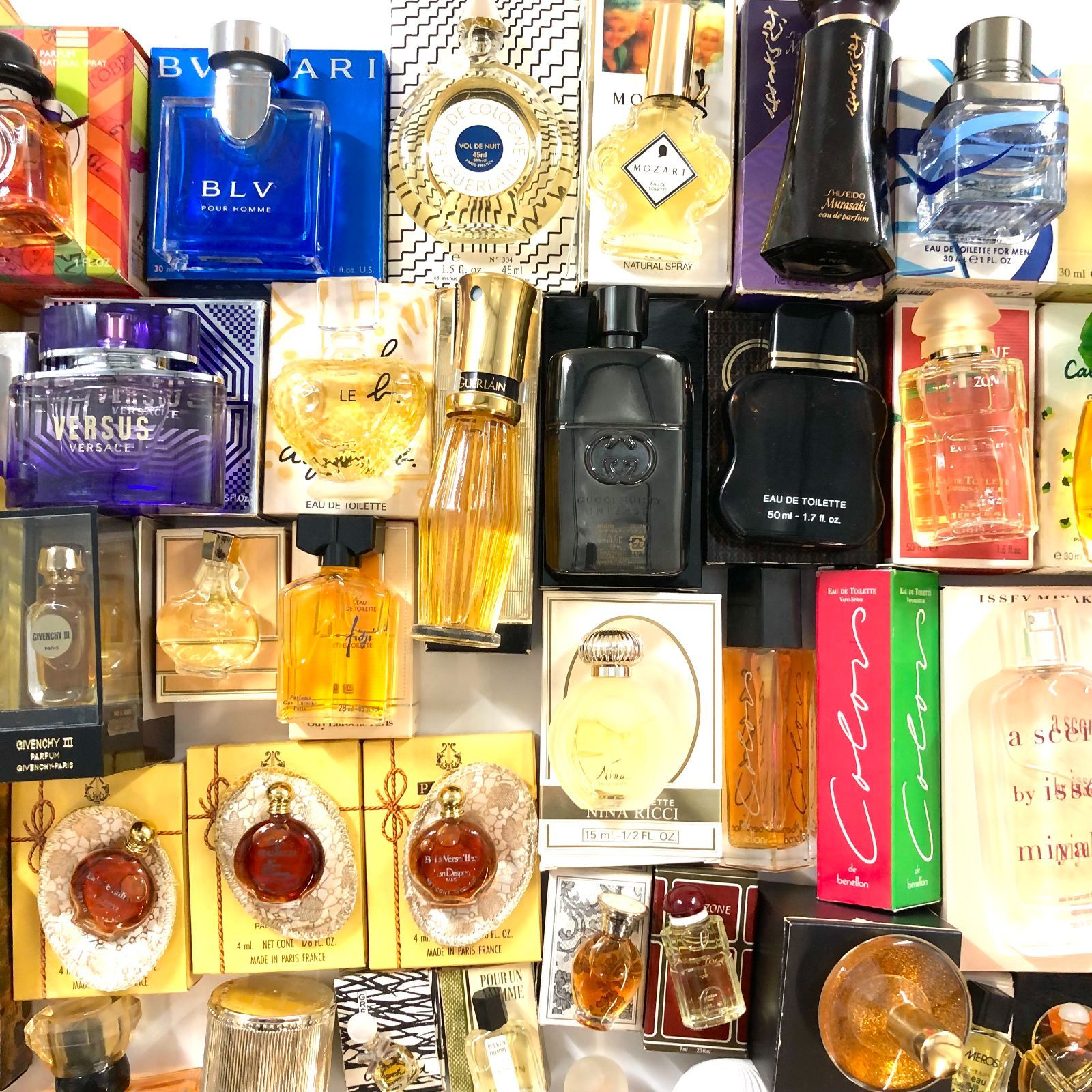 ルイヴィトン ディオール グッチ エルメス ブルガリ ゲラン 等 香水